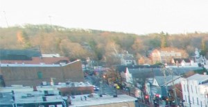 Apartments Overhead View at Gerard Street Apartments, Huntington, New York